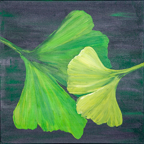 Energiebild - Ginko Energie- und Engelbilder, Mandalas - Gabriela Silberhorn
