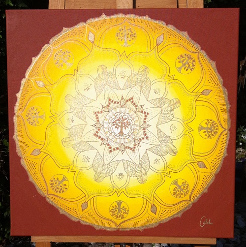 Mandala Wurzeln strken