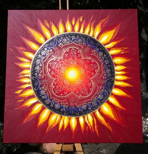 Mandala Erwachen der Weiblichkeit