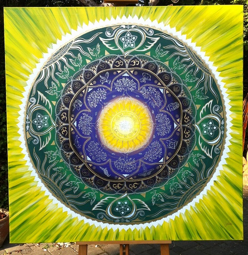Mandala Heilung durch Licht