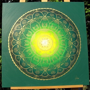 Mandala Kraft des Herzens