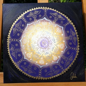 Mandala Kronenchakra