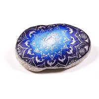 Mandala Stein Delfin